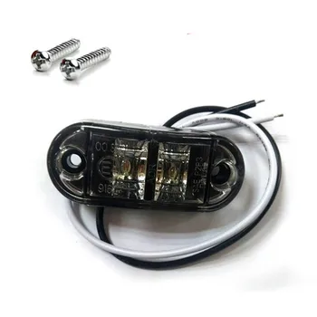 

12V amber led side marker lights for trucks side clearance marker light clearance lamp Red White for Trailer