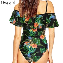 Liva girl, с открытыми плечами, сдельные костюмы, новинка, женский купальник с подкладкой, монокини, купальник для женщин, купальный костюм, одежда для плавания, пляжная одежда