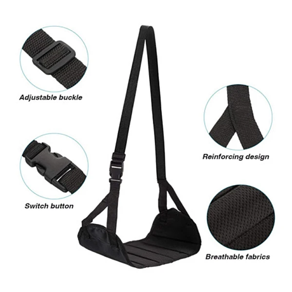 

Hot Useful Portable Travel Airplane Foot Rest Made with Memory Foam Flight Hammock Hogard FE14