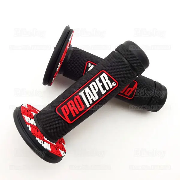 

Soft Rubber Handgrips Hand Grips Red for MX Dirt Pit Bike ATV Quad Buggy Go Kart Motorcycle Motocross Motor Moped Scooter