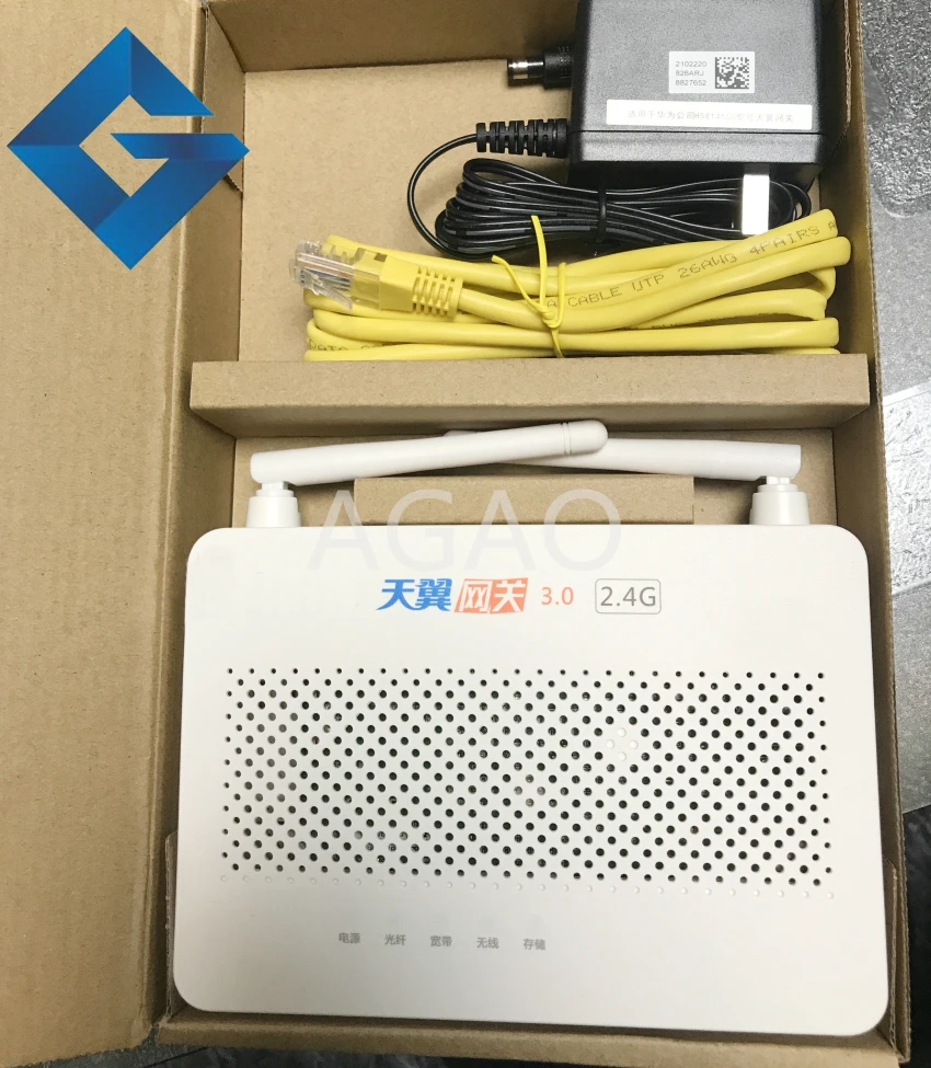 Оригинальная новая версия HUA WWEI HS8145C5 HS8145 GPON/EPON ONU 1GE + 3FE 1TEL WIFI английский с