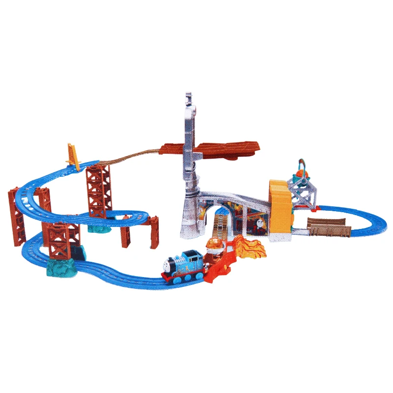Оригинальные электрические серии разведочный костюм железная дорога железнодорожные пути мальчик подарок модель игрушки автомобиль игрушки для детей