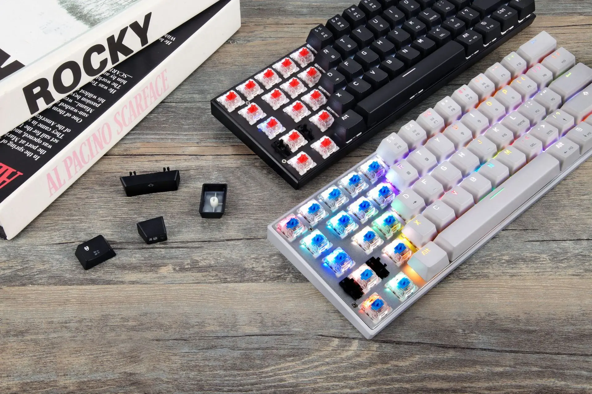 

CK62 Keyboard Bluetooth/USB Keyboard Dual Mode Mechanical Keyboard with RGB Backlight Gaming Keyboard