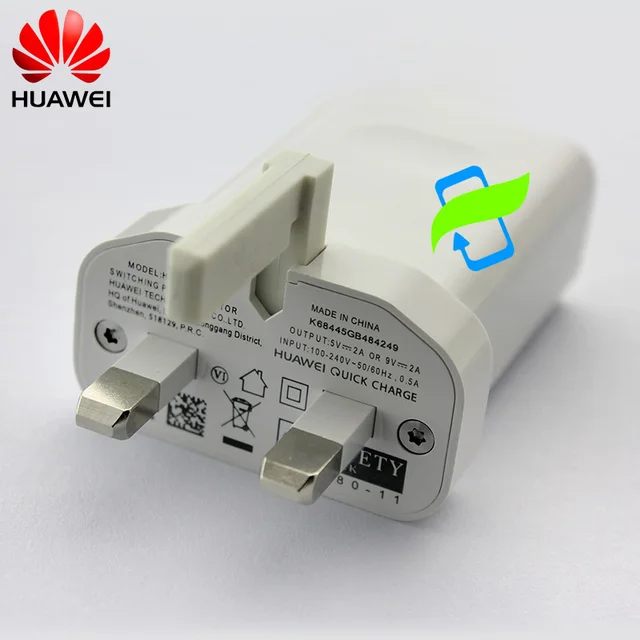 Original Huawei P20 lite Charger 9V 2A QC 2.0 Quick Fast Charge Adapter