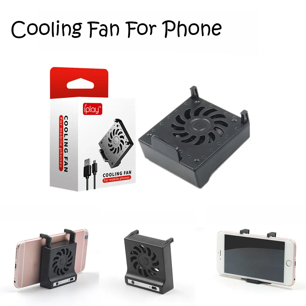 

Cooling bracket Portable Mobile Game Controller Stand Holder with Cooling Fan External Battery Charger with Heatsink For Phone