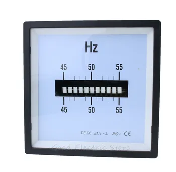 

SQ-96-HZ CP-96 DE-96 AC 45-55 Hz 45-65 Hz 55-65 Hz 110V 220V 380V 415V 440V Vibrating Spring Frequency Meter