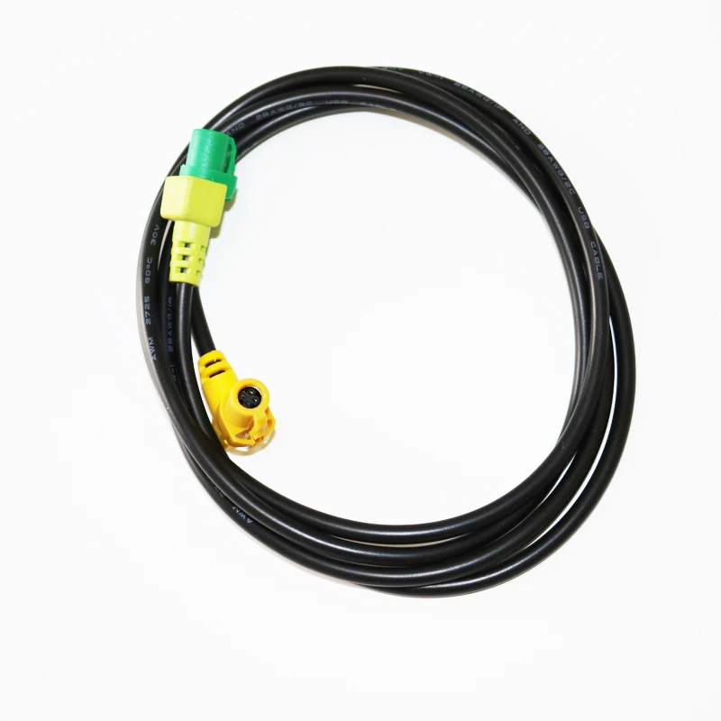 DAZOO Автомобильный USB AUX аудио кабель переключатель штекер для V W Passat B6 B7 CC Touran POLO подтяжку лица Кабель Стандартный USB кабель адаптер