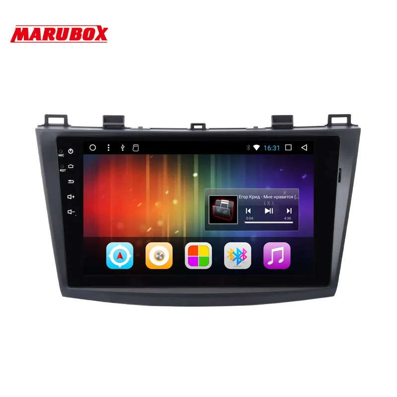 

MARUBOX Double Din Android 7.1 For MAZDA 3 Axella 2009-2013 9" IPS Stereo Radio GPS Navigation Car Multimedia Player 9A702DT3