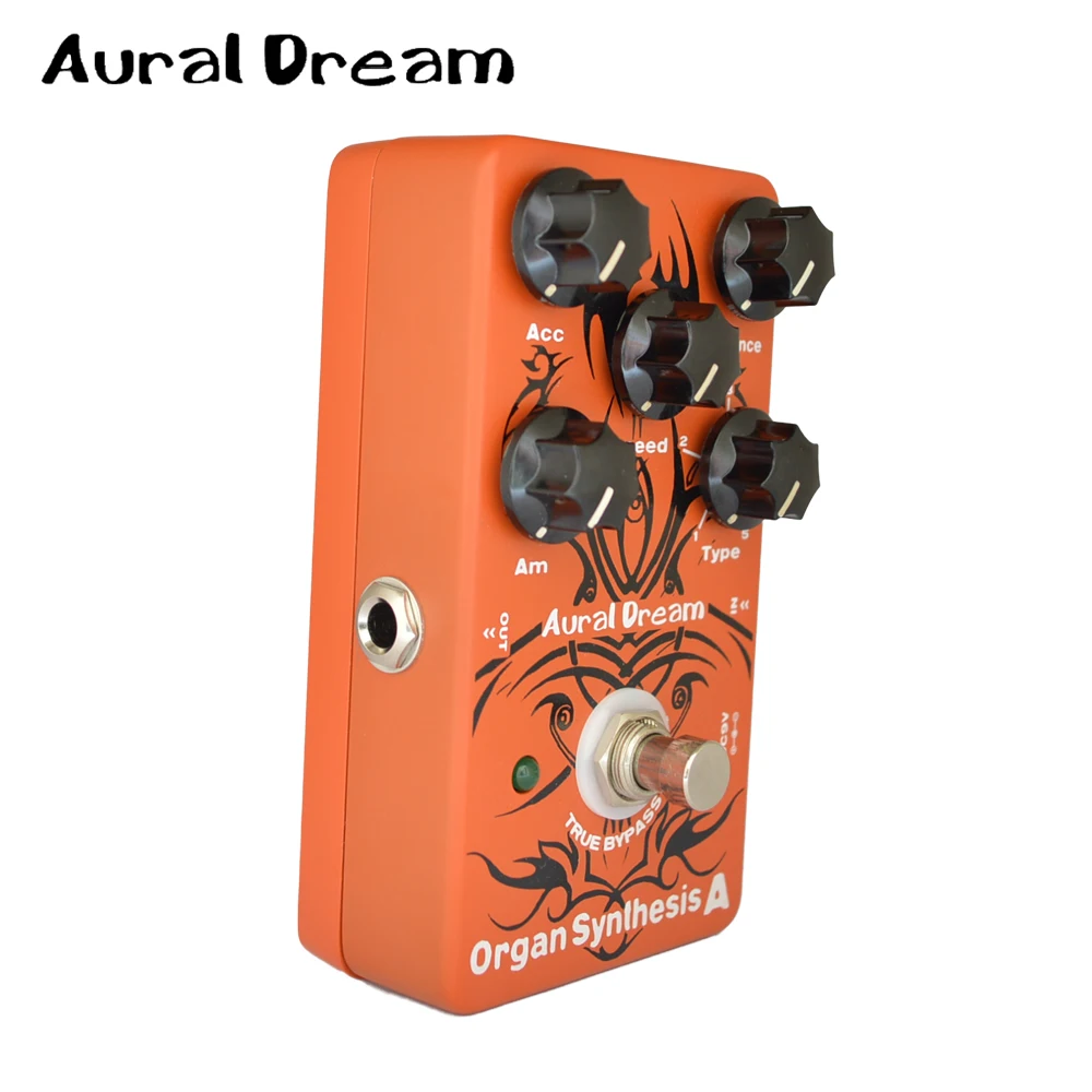 Aural Dream Organ Synthesis Digital Guitar Effects Pedal with RLS