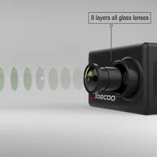 SOOCOO S300 Экшн-камера 2,3" сенсорный ЖК Hi3559V100+ IMX377 4 K 30fps 1080 P 120fps EIS Wifi 12MP удаленный внешний микрофон Спортивная камера