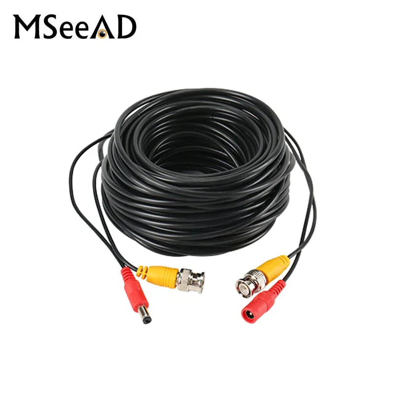 10Pcs BNC Male to BNC Male 75ohm Audio Video Lead Coax Cable For Camera 0.5M