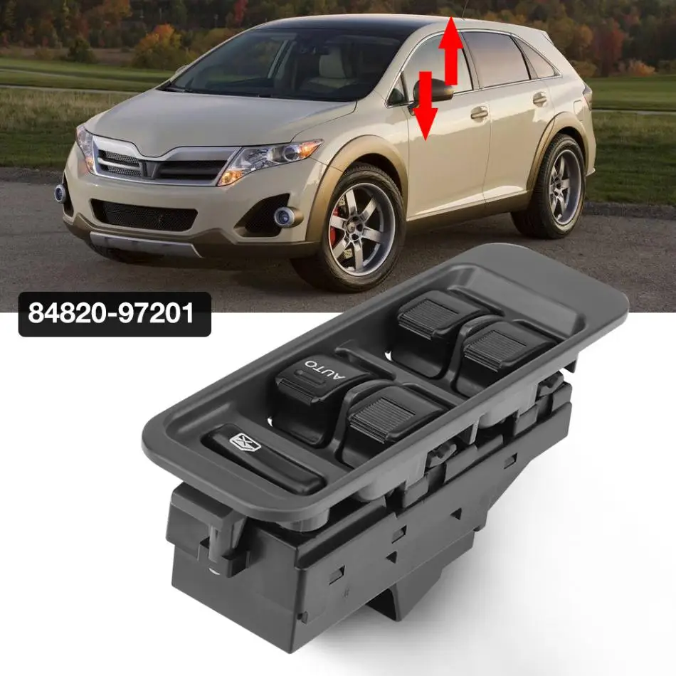 1x For 1998-1999 Toyota RAV4 Car Left Driver Side Headlight Light Housing COVER