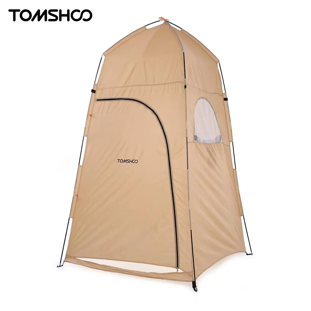 TOMSHOO 120 * 120 * 210cm Outdoor Shelter Camping Shower Bath Tent Beach Tent Fishing Shower Outdoor Camping Shower Tent