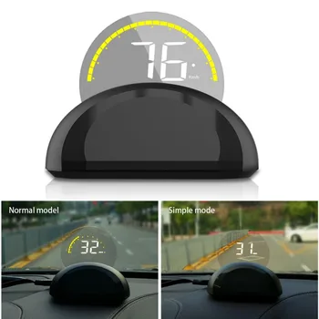 

Car OBD2 Hud Head-Up Display With Mirror Digital Projection For Speedometer On-Board Fuel Mileage Temp Head-Up Display