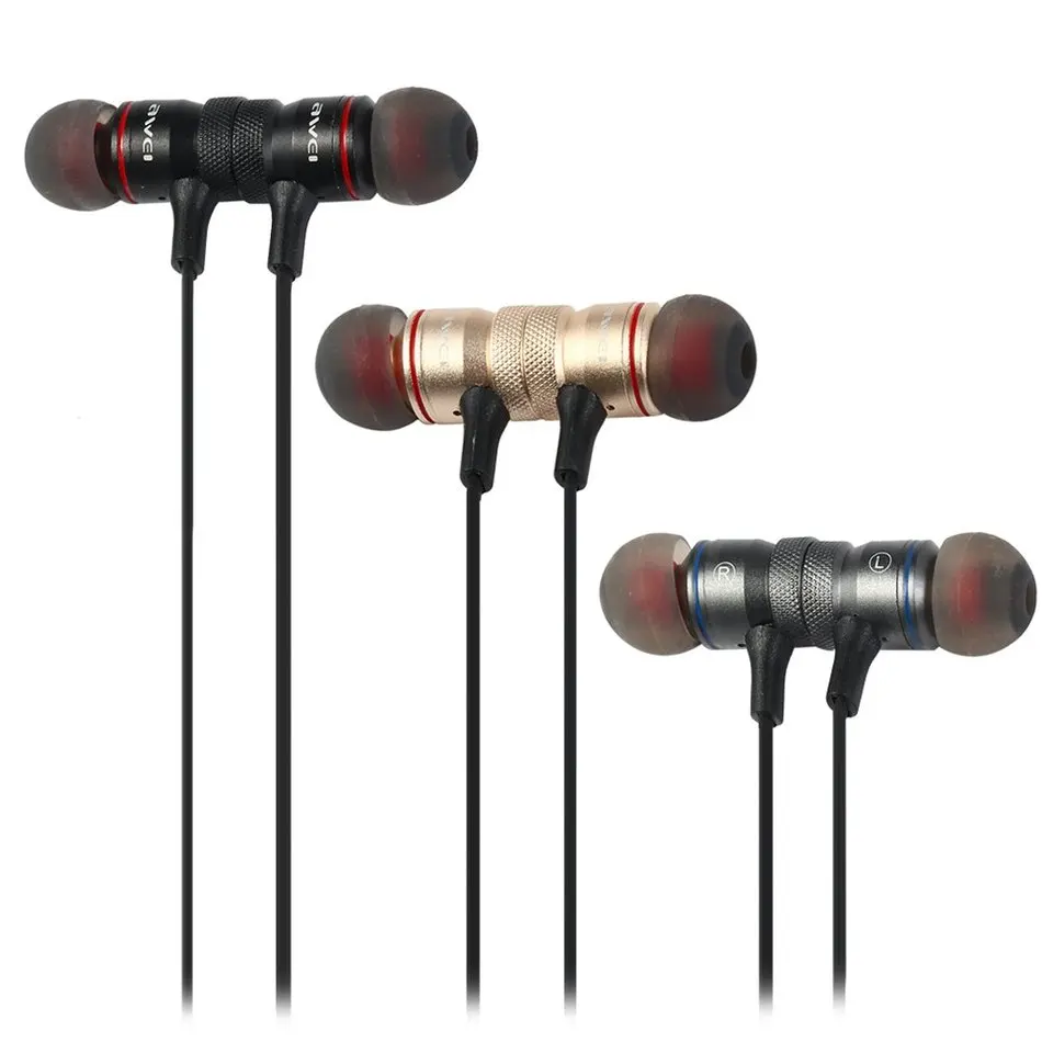 Original Awei A920BL In Ear Wireless Sports Earphone Bluetooth 4 1 Connection With Voice Noise Reduction