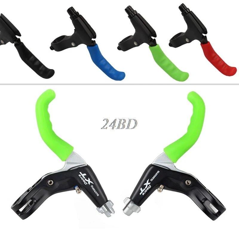

Mountain Bike MTB DH BMX Brake Lever Grips Protector Cover 1Pair D26