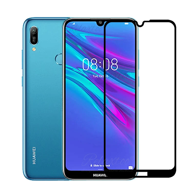 Полное покрытие закаленное безопасное стекло для huawei Y6 prime протектор экрана на hauwei huawey y 6 Y6 prime защитная пленка 9h