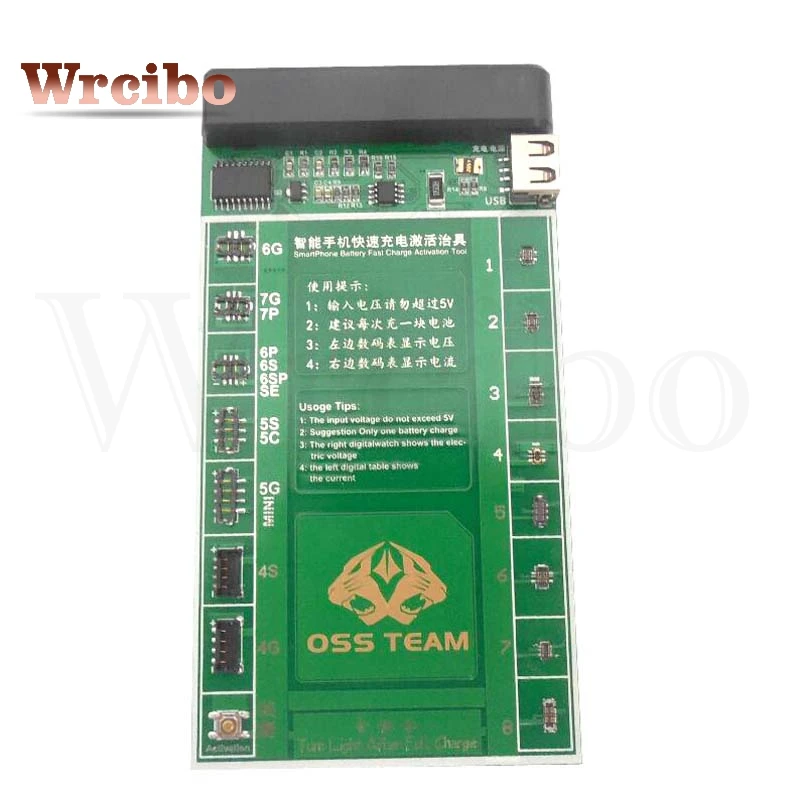 imágenes para Wrcibo el último profesional junta cargo de activación de la batería + micro usb cable para el iphone samsung xiaomi oppo vivo meizu etc imágenes para Wrcibo el último profesional junta cargo de activación de la batería + micro usb cable para el iphone samsung xiaomi oppo vivo meizu etc