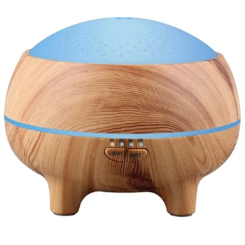 

New 300Ml Aromatic Oil Diffuser Bluetooth Music Speaker Ultrasonic Air Humidifier 15 Color Change Led Lights