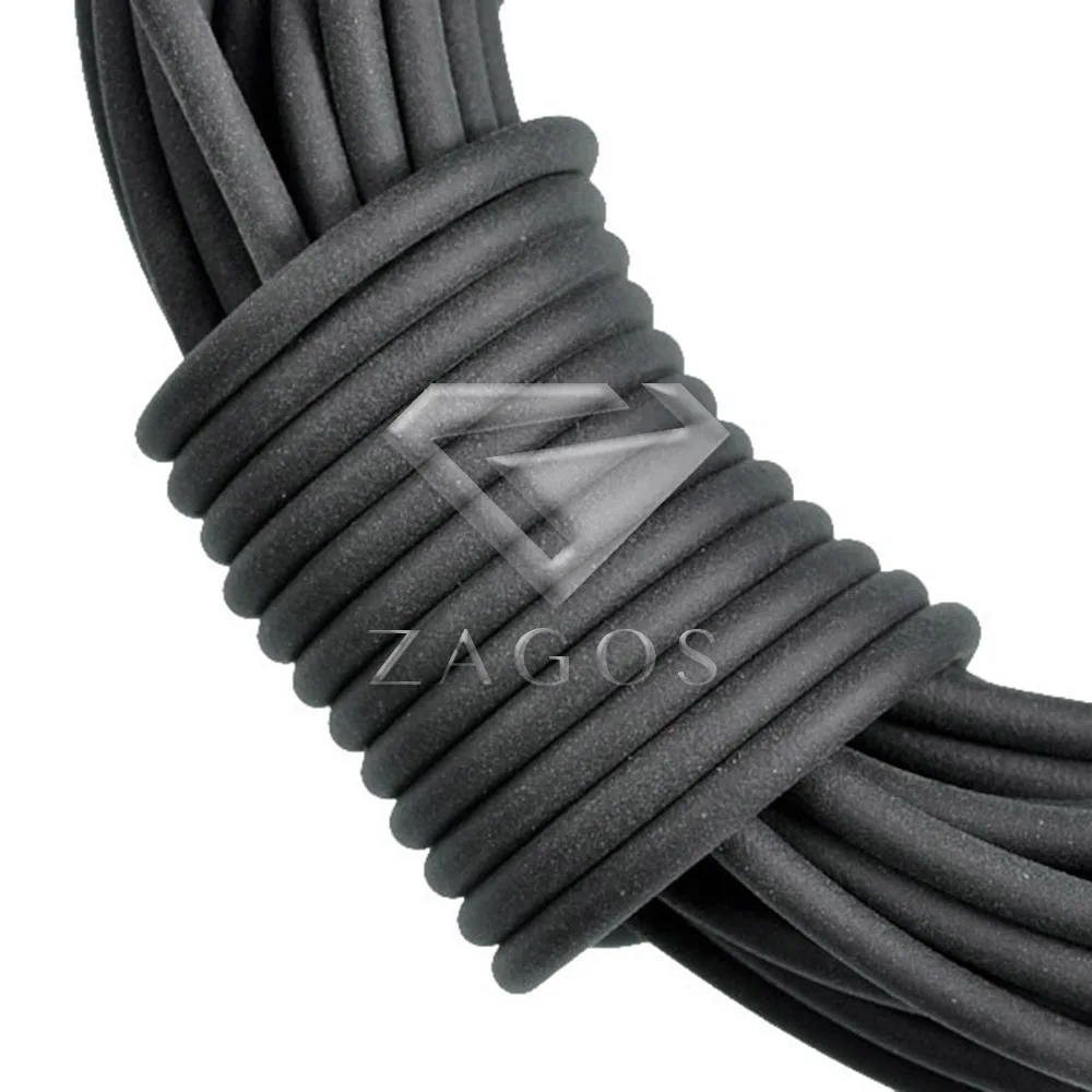 

2m Black Rubber Finding Cord 3x3mm DIY Jewery Make Thread Wire Fit Bracelet Necklace Chain Wholesale TC0025