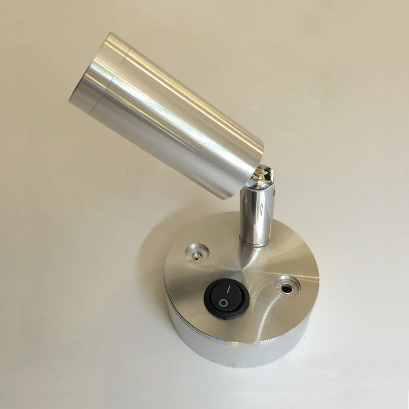 

DC 12V Energy-saving LED Reading Lights/Bedside Lamp Warm White Light Wall Mounted for RV/Caravan Yacht Cabin YDDBE001X