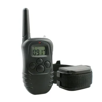 

300m remote nylon strap dog training collar rechargeable and waterproof