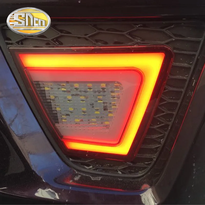 

For Honda Jazz Fit 2014 2015 2016 LED Rear Bumper Lamp Rear Fog Lamp Rear Reflector Driving + Turn Signal + Brake + Reversing