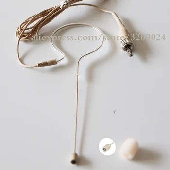 

Skin Ear Hook Hanging Headset Microphone for Sennheiser EW100 EW300 EW500 G1 G2 G3 Saramonic Wireless Beltpack Transmitter
