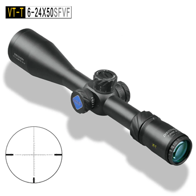 Телескопический прицел Discovery VT T 6 24X50SFVF охотничий оптический для страйкбола