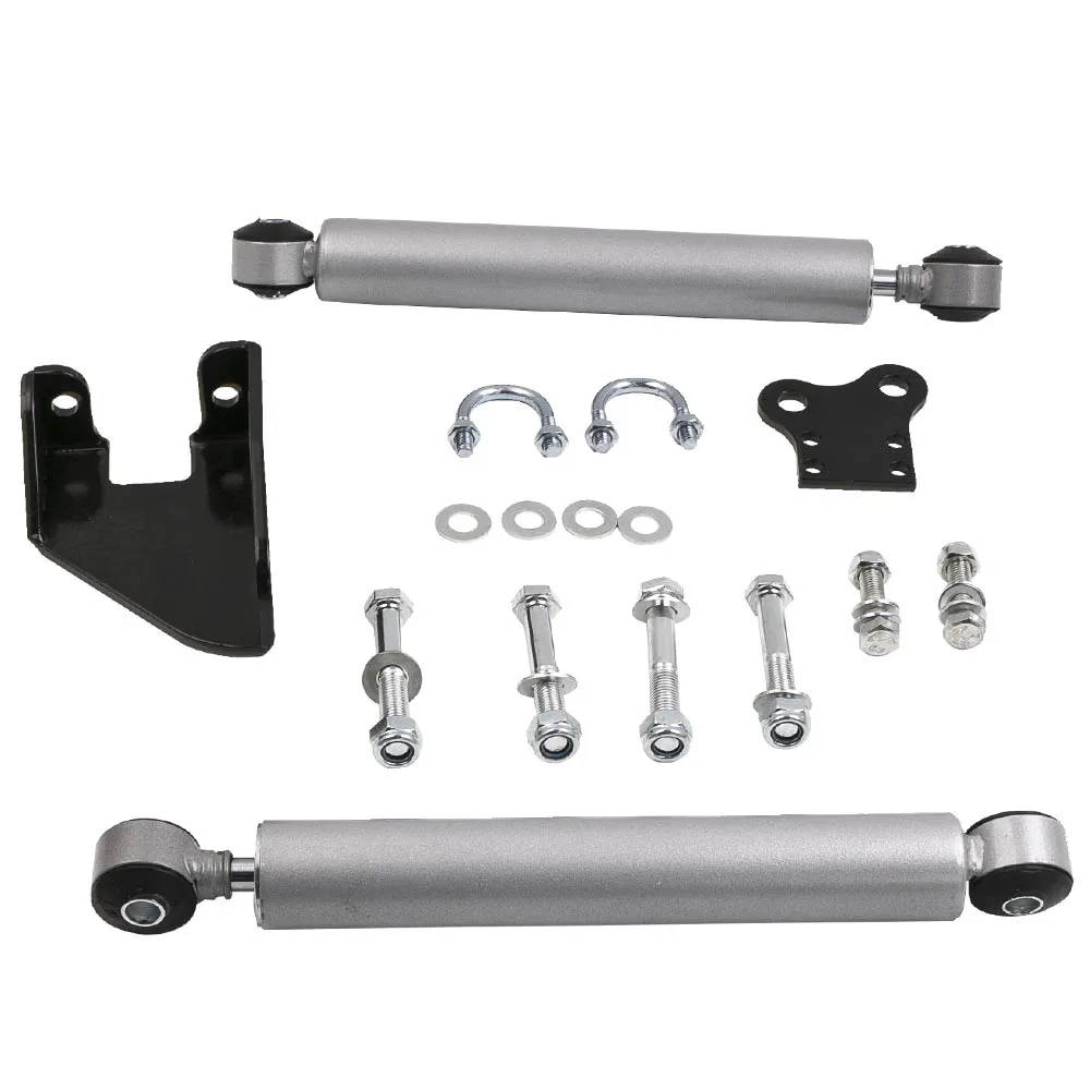 Dual Steering Stabilizer Cylinder Kit Fit for Jeep Dual Steering