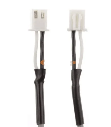 

10PCS Quality built-in machine signal line Single core shielded wire 2.54MM Double Head 2PIN Plug Audio Cable Length 35/50CM