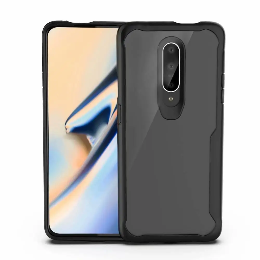 

Mobile Phone Case for OnePlus 7 7 Pro Transparent Acrylic TPU Silicone Soft Cover for One Plus 7 7 Pro Cases Accessories