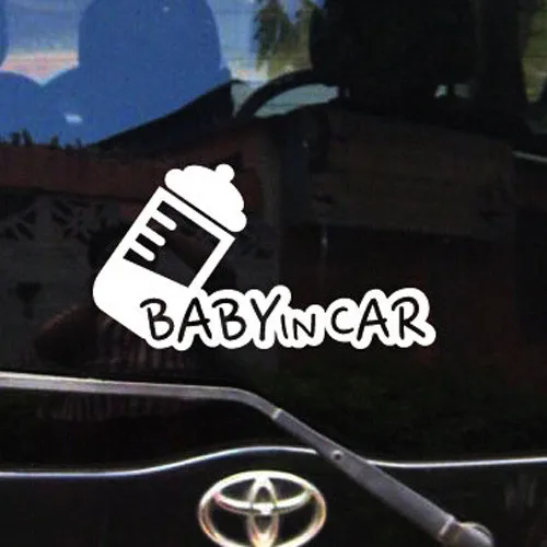 

Caution Warning Stickers styling Children On Road Decal BABY IN Sticker styling Baby On Board Sticker Home Necessary