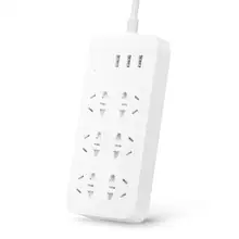 High Quality 3 USB 5 Power Plug Strip Portable Socket for Cell Phone Tablet Camera