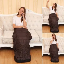 Электрический нагревательный теплый коврик для ног моющийся утолщенный компресс с солью Acupoint без радиации теплый мешок для ног с штепсельной вилкой США