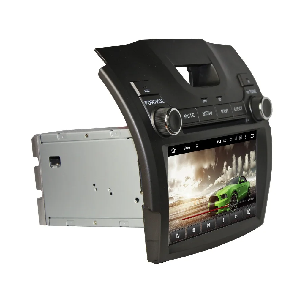 Cheap Octa Core 2 din 8" Android 9.0 Car Radio DVD GPS for Chevrolet S10 Isuzu D-Max 4GB RAM Bluetooth 3G 4G WIFI 32GB ROM Mirror-link 6