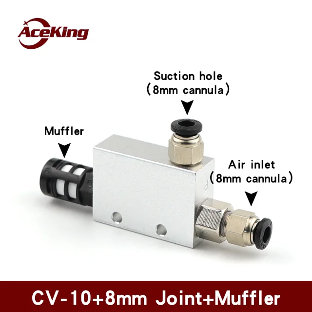 Vacuum generator ACV/CV/ cv10hs 20HS 25HS vacuum generator suction cup negative pressure