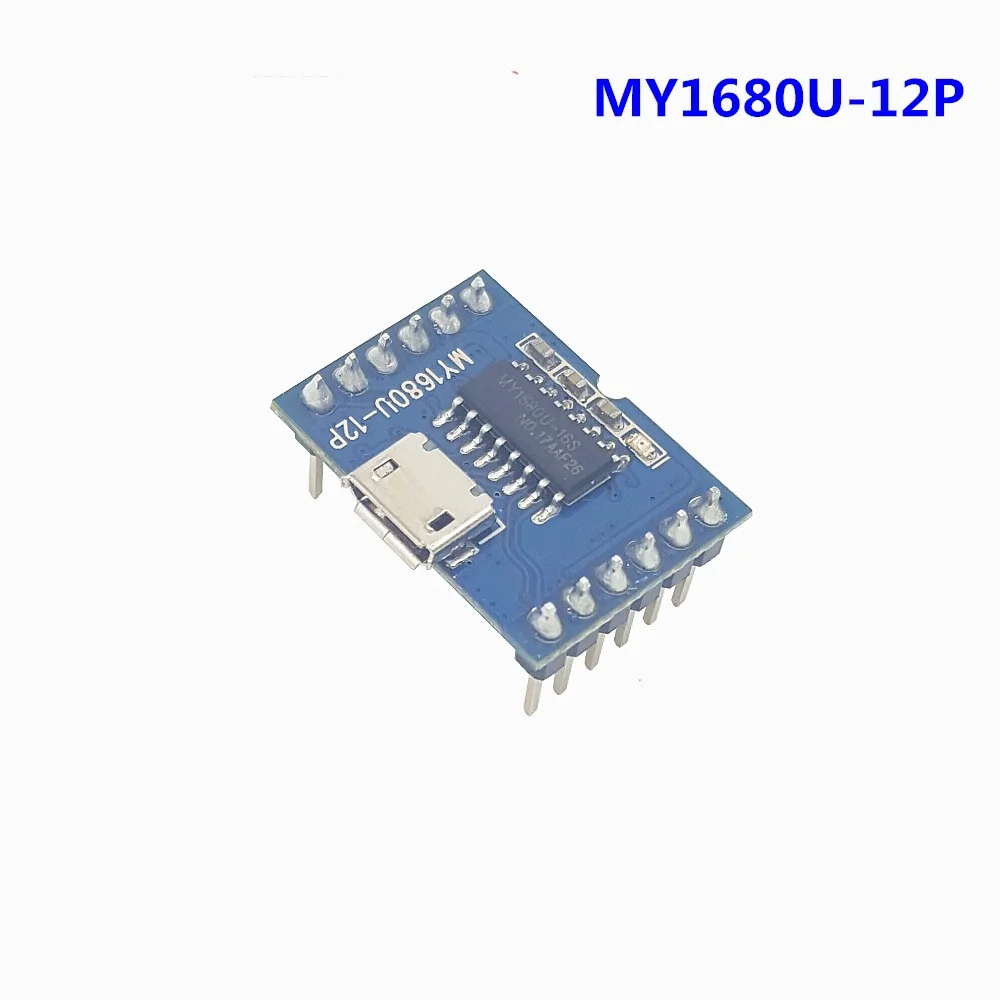 2 шт./партия MY1680U-12P имитация U-диска зарядка через USB флеш-порт голосовой модуль