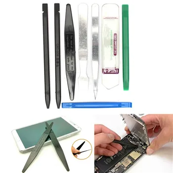 

8Pcs/set Opening Repair Tools Spudger Tweezers Nylon Plastic Opener Disassemble Hand Tool Kit