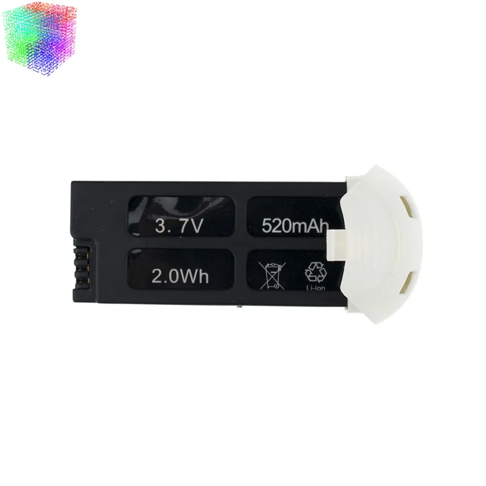 hubsan h107d 3.7v 520mah lipo battery (2)