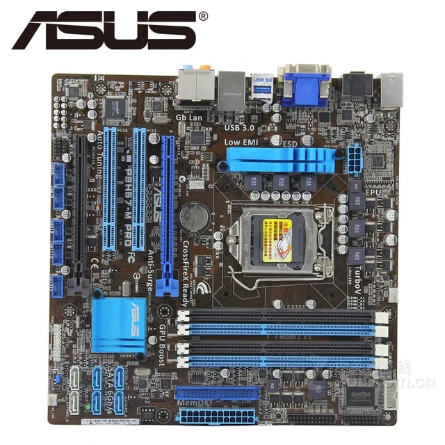 

Free shipping original motherboard for ASUS P8H67-M PRO LGA 1155 DDR3 16GB USB2.0 USB3.0 H67 Desktop motherboard