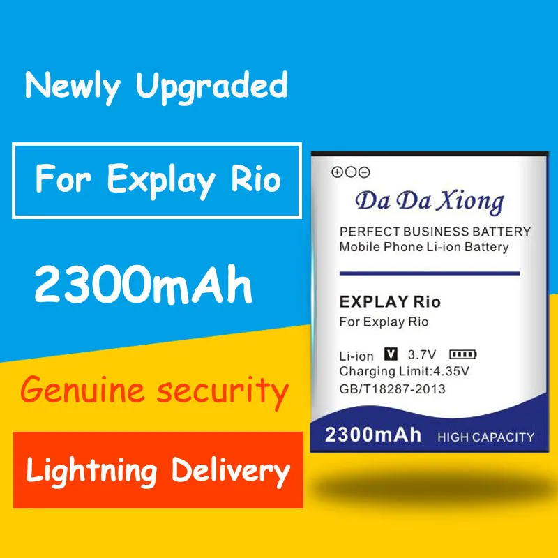 

Newly Upgraded Safe And Durable 2300mAh Explay Rio Battery for Explay Rio mobile phone