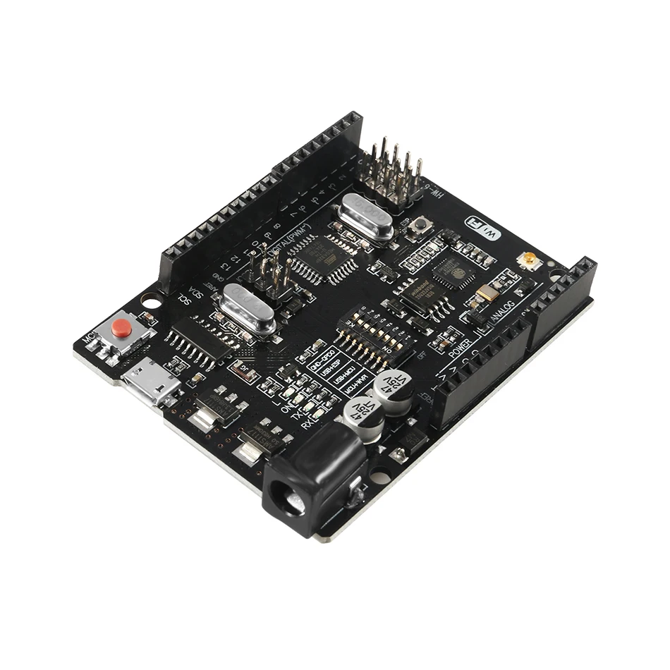 WiFi R3 ATmega328P + ESP8266 (32 Мб памяти) Φ CH340G для Arduino Uno NodeMCU WeMos новое поступление|Аксессуары