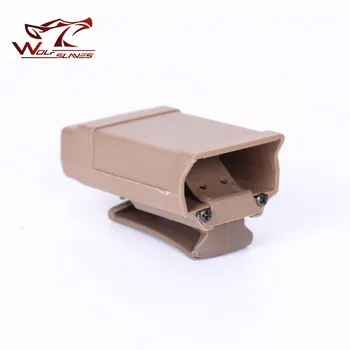 

CQC USP ABS Plastic gun pouch accessory Belt Case Universal Pistol Narrow magazine pouch Fit for Air-soft gun clip case