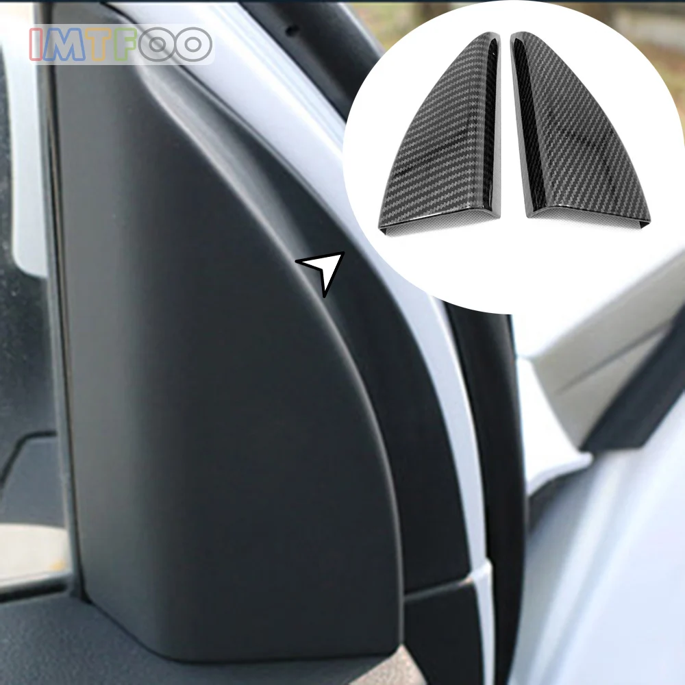 

CARBON FIBER TEXTURE INTERIOR DOOR CORNER TRIM MOLDING COVER STICKERS FOR HYUNDAI TUCSON 2019 ACCESSORIES CAR STYLING