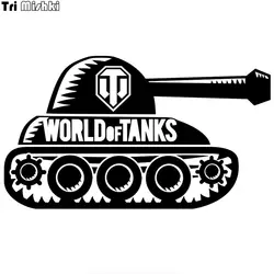 Tri Mishki HZX220 11.5*20см 1-4шт прикольные  виниловые наклейки на авто world of tanks wot мир такнков наклейки на машину наклейка для авто стикеры