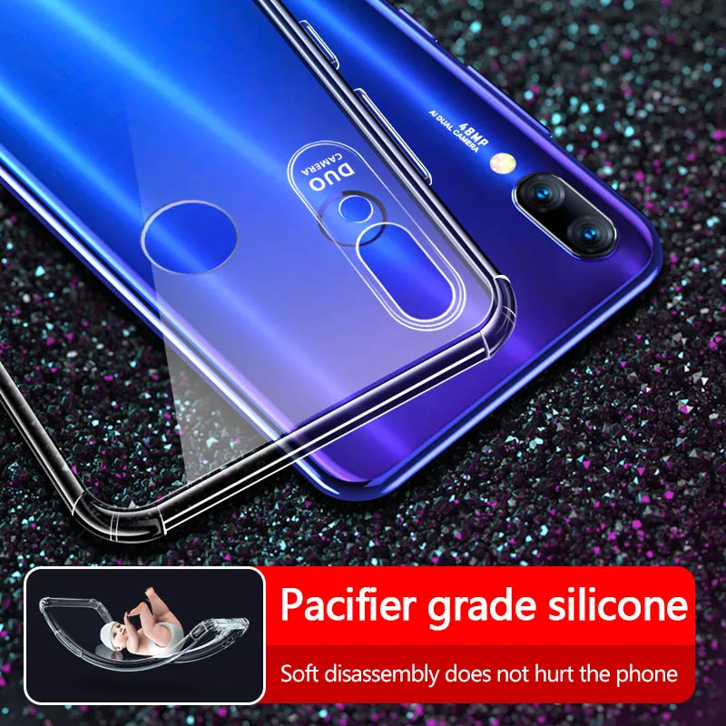 

Hussain Cover Phone Case For Xiaomi 9 K20 9SE 8 Pro Redmi Note 7 Pro TPU Soft Shell Protection Case For Redmi YS S2 Y3 7 K20 Pro