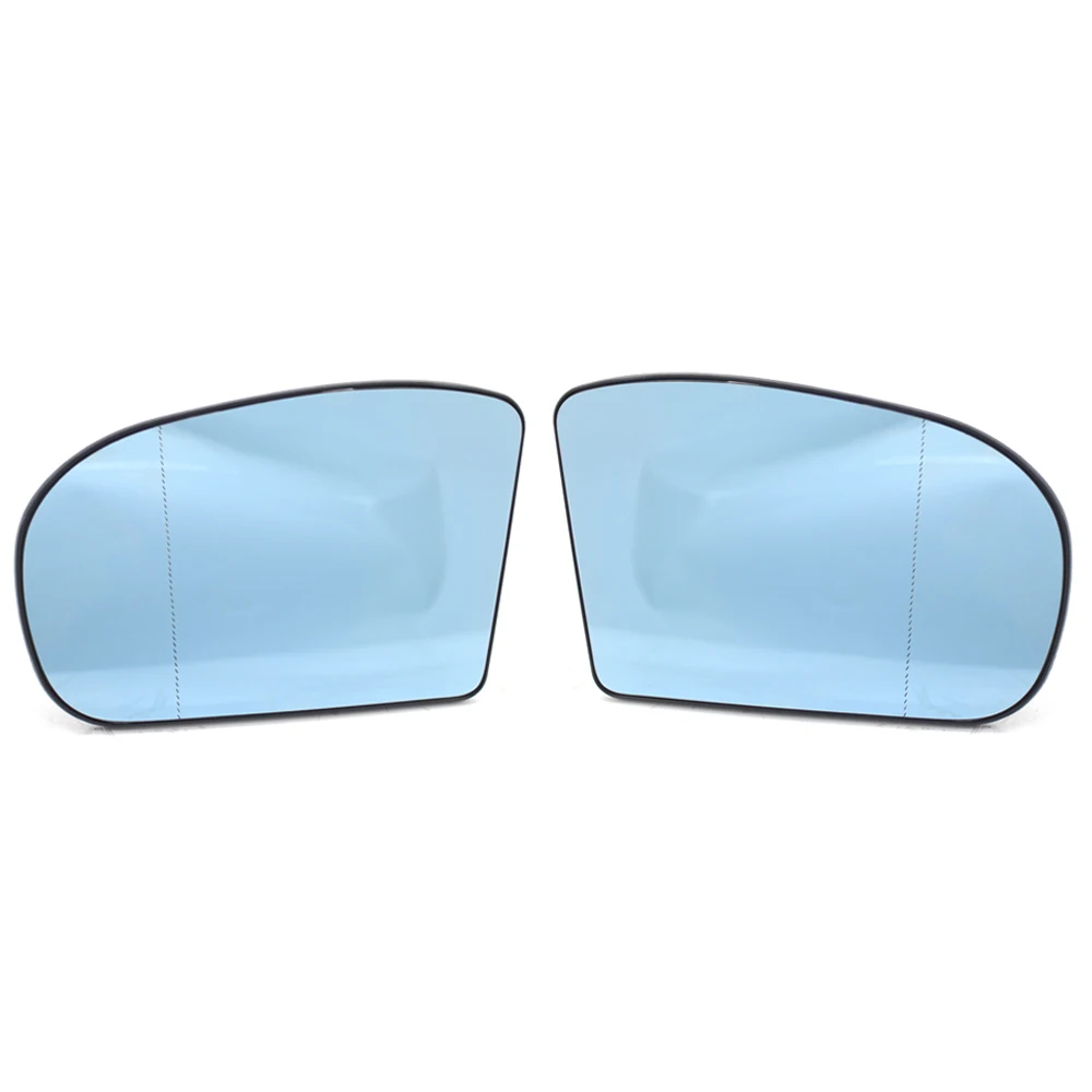 

Pair Heated Side Blue Mirror Glass for Mercedes-Benz E/C-Class W211 W203 2001-07