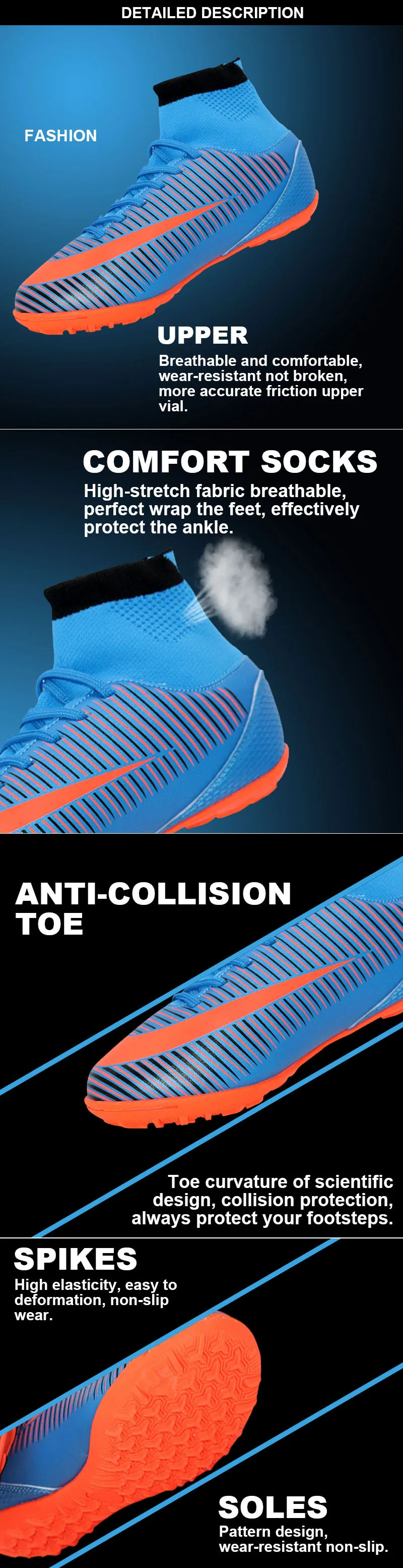 football shoes 36