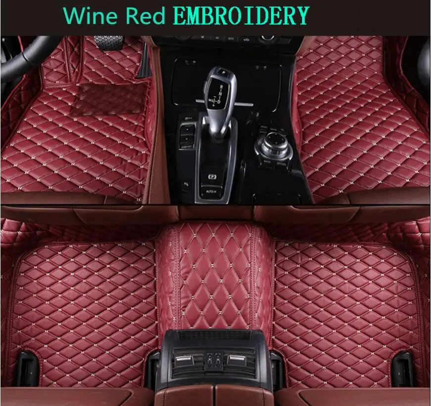 3D Luxury Floor Mats Foot Pad Mat For Toyota Land Cruiser Prado LC100